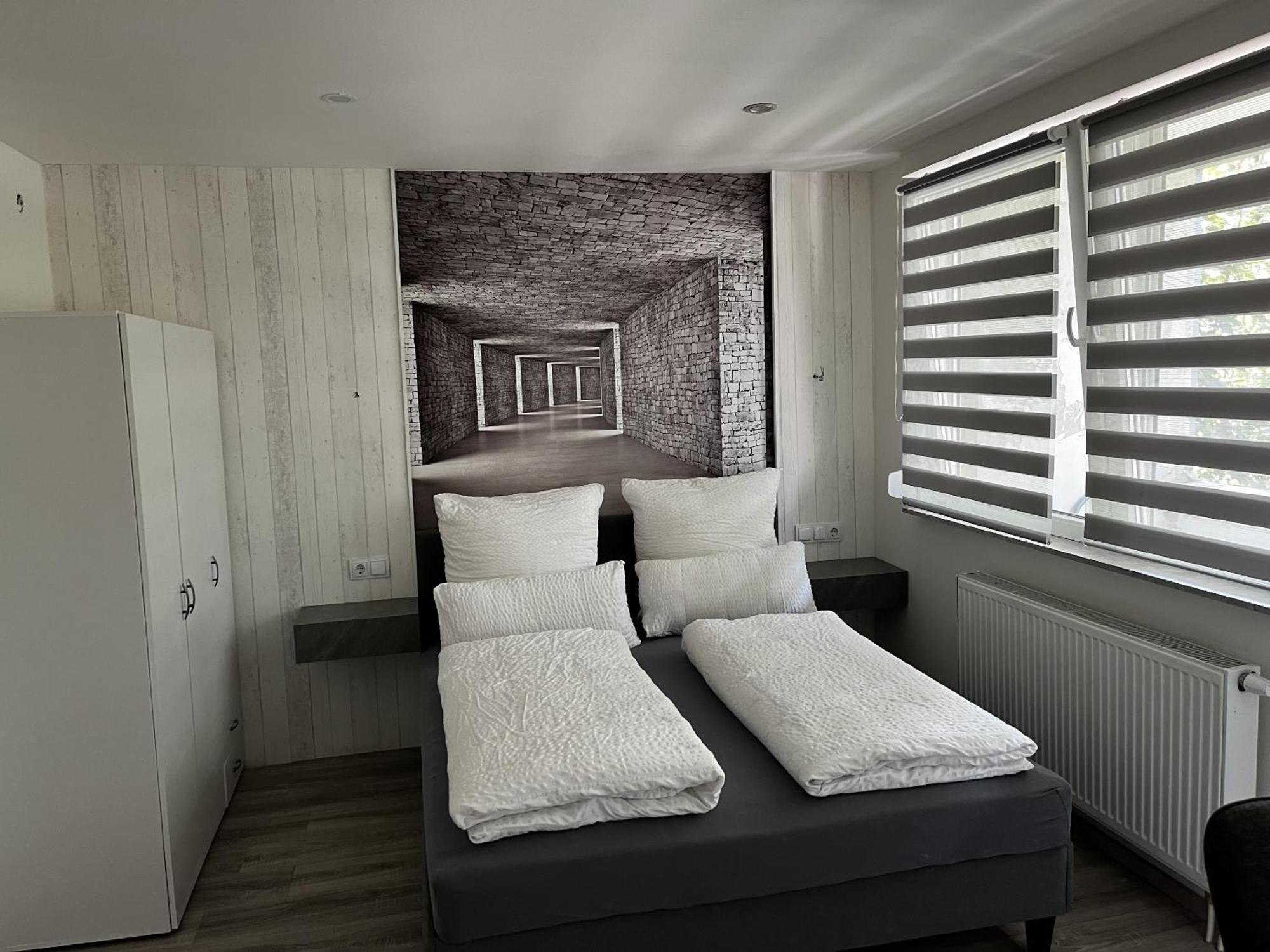 Messe-Hotelzimmer-Einzimmerappartement Leverkusen Bilik gambar